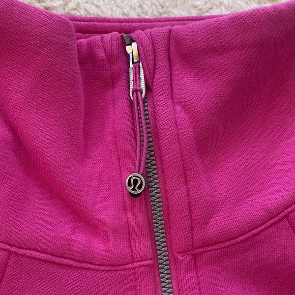 ❤️ Lululemon Scuba Oversized Funnel Neck in Sonic Pink Size XL/XXL NWT - Picture 3 of 10